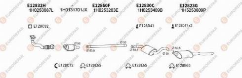 EUROREPAR 103408 - Система випуску ОГ autocars.com.ua