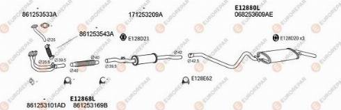 EUROREPAR 103414 - Система випуску ОГ autocars.com.ua