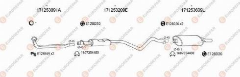 EUROREPAR 103418 - Система випуску ОГ autocars.com.ua