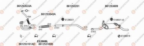 EUROREPAR 103435 - Система випуску ОГ autocars.com.ua