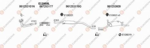 EUROREPAR 103437 - Система випуску ОГ autocars.com.ua