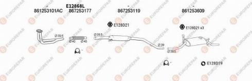 EUROREPAR 103439 - Система випуску ОГ autocars.com.ua