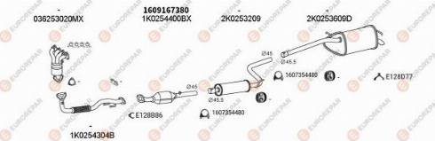EUROREPAR 103442 - Система випуску ОГ autocars.com.ua