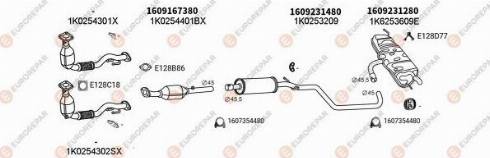 EUROREPAR 103444 - Система випуску ОГ autocars.com.ua