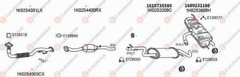 EUROREPAR 103446 - Система випуску ОГ autocars.com.ua