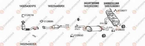 EUROREPAR 103447 - Система випуску ОГ autocars.com.ua
