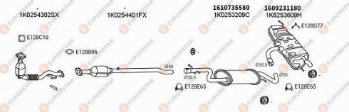 EUROREPAR 103448 - Система випуску ОГ autocars.com.ua
