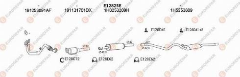 EUROREPAR 103464 - Система випуску ОГ autocars.com.ua