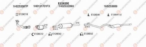 EUROREPAR 103465 - Система випуску ОГ autocars.com.ua