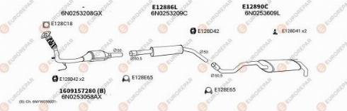 EUROREPAR 103467 - Система випуску ОГ autocars.com.ua