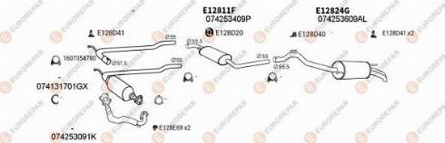 EUROREPAR 103468 - Система випуску ОГ autocars.com.ua