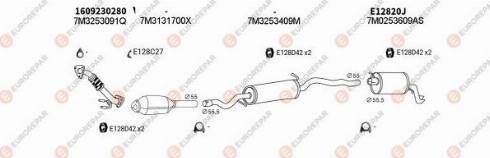EUROREPAR 103491 - Система випуску ОГ autocars.com.ua