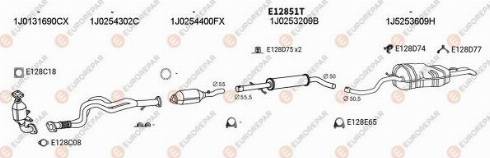 EUROREPAR 103499 - Система випуску ОГ autocars.com.ua