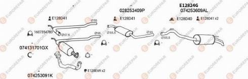 EUROREPAR 103503 - Система випуску ОГ autocars.com.ua