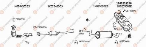 EUROREPAR 103534 - Система випуску ОГ autocars.com.ua