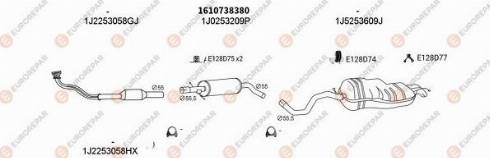 EUROREPAR 103540 - Система випуску ОГ autocars.com.ua