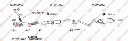 EUROREPAR 103547 - Система випуску ОГ autocars.com.ua