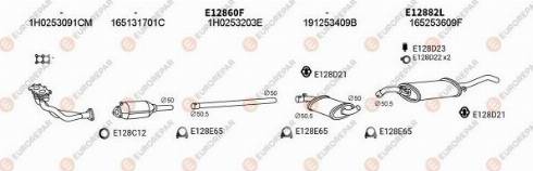 EUROREPAR 103550 - Система випуску ОГ autocars.com.ua