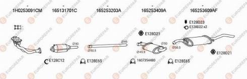 EUROREPAR 103551 - Система випуску ОГ autocars.com.ua