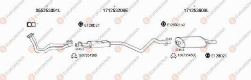 EUROREPAR 103554 - Система випуску ОГ autocars.com.ua