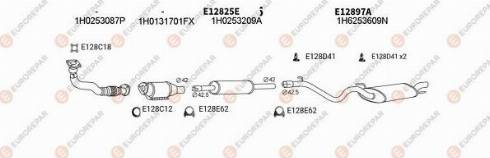 EUROREPAR 103555 - Система випуску ОГ autocars.com.ua