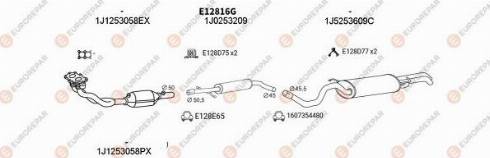EUROREPAR 103575 - Система випуску ОГ autocars.com.ua