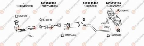 EUROREPAR 103589 - Система випуску ОГ autocars.com.ua