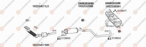 EUROREPAR 103631 - Система випуску ОГ autocars.com.ua