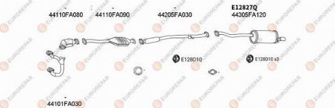 EUROREPAR 103636 - Система випуску ОГ autocars.com.ua