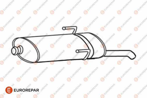 EUROREPAR 1607349680 - Глушитель выхлопных газов, конечный autodnr.net