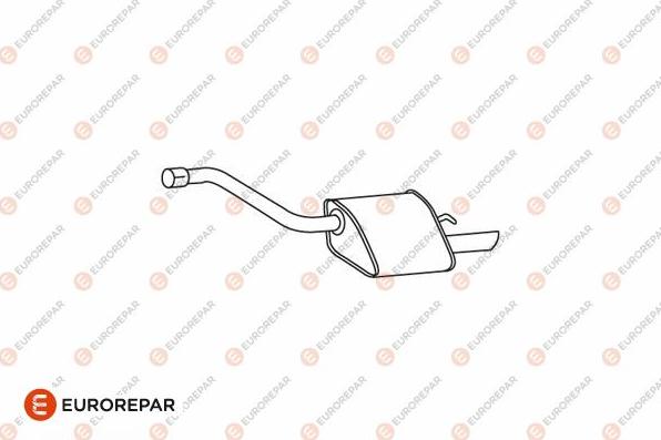 EUROREPAR 1609212380 - Глушник вихлопних газів кінцевий autocars.com.ua