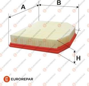 EUROREPAR 1612865780 - Воздушный фильтр autodnr.net