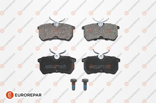 EUROREPAR 1617261980 - Колодки тормозные FORD FOCUS 98>05-FIESTA 12> задн. autodnr.net