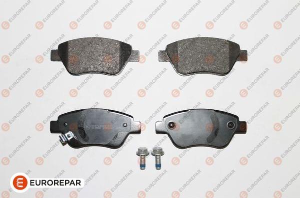 EUROREPAR 1617262580 - Колодки тормозные OPEL CORSA 1.0-1.4-1.3CDTI 06>передн. autodnr.net