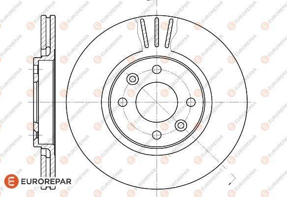 Valeo 186020 - Гальмівний диск autocars.com.ua