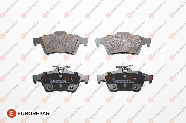 EUROREPAR 1623064380 - Колодки тормозные FORD FOCUS II-III-MAZDA 3-OPEL VECTRA C-VOLVO S40 задн. autodnr.net