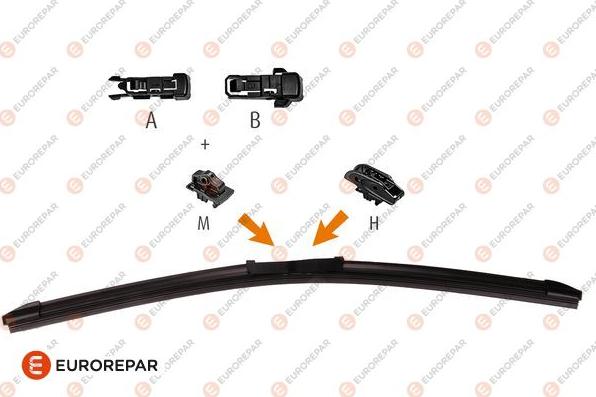 EUROREPAR 1638437380 - Щетка стеклоочистителя avtokuzovplus.com.ua