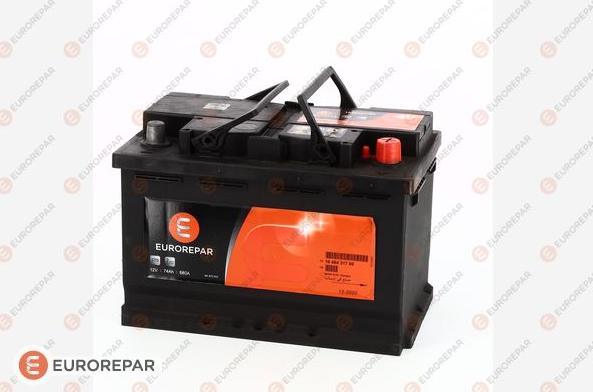 EUROREPAR 1648431780 - Стартерна акумуляторна батарея, АКБ autocars.com.ua