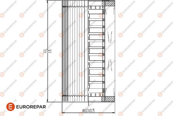 EUROREPAR 1680094680 - Масляний фільтр autocars.com.ua
