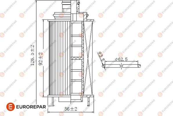 EUROREPAR 1680097680 - Масляний фільтр autocars.com.ua