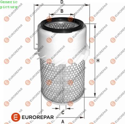 EUROREPAR 1680332580 - Воздушный фильтр autodnr.net