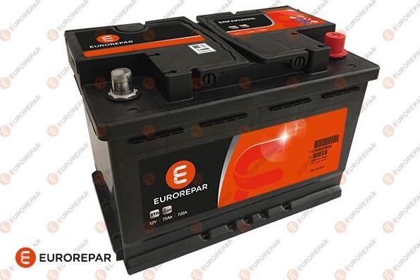 EUROREPAR 1680354880 - Стартерна акумуляторна батарея, АКБ autocars.com.ua