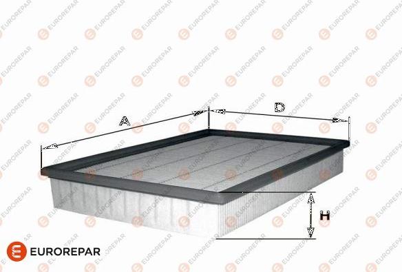 EUROREPAR 1682269080 - Воздушный фильтр autodnr.net