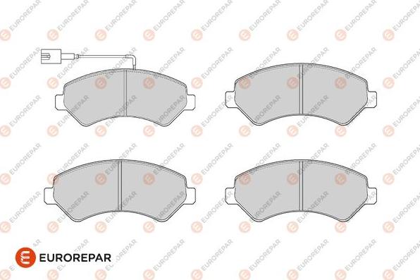 EUROREPAR 1682309280 - Гальмівні колодки, дискові гальма autocars.com.ua