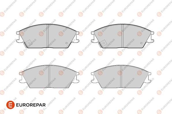 EUROREPAR 1682316880 - Тормозные колодки, дисковые, комплект autodnr.net