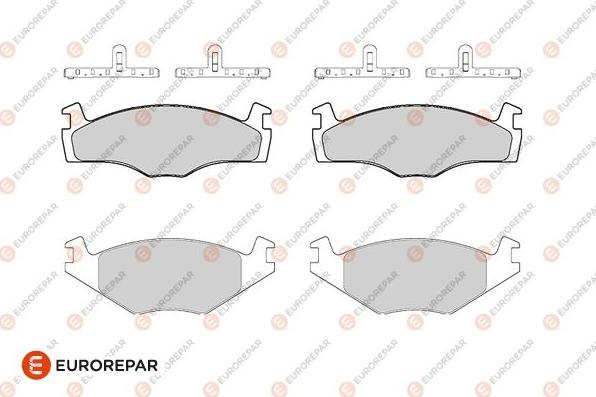 EUROREPAR 1682320280 - Гальмівні колодки, дискові гальма autocars.com.ua