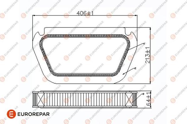 EUROREPAR 1684683180 - Фільтр, повітря у внутрішній простір autocars.com.ua