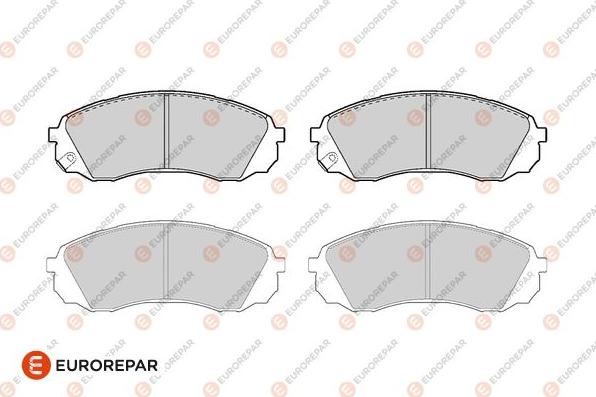 EUROREPAR 1686264780 - Тормозные колодки, дисковые, комплект avtokuzovplus.com.ua