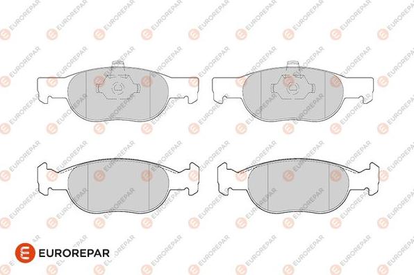 EUROREPAR 1686268780 - Тормозные колодки, дисковые, комплект avtokuzovplus.com.ua