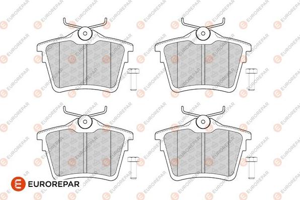 EUROREPAR 1686270680 - Гальмівні колодки, дискові гальма autocars.com.ua